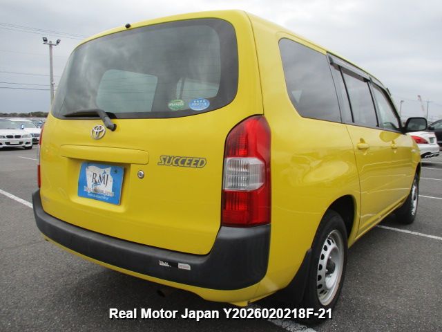2015 TOYOTA SUCCEED VAN thumbnail 4