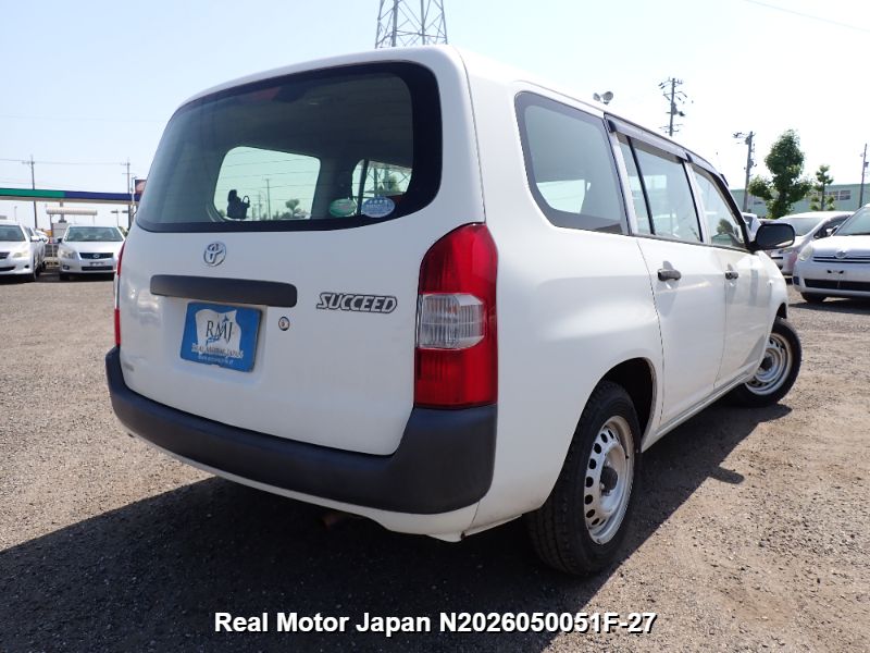 2015 TOYOTA SUCCEED VAN thumbnail 4